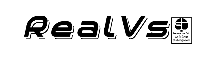 Planetium-X  Shadowed Italic Demo  Free Fonts Download