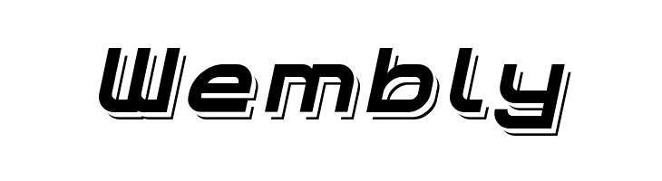 Planetium-X  Shadowed Italic Demo  Free Fonts Download