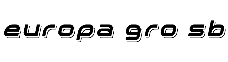 Planetium-X  Shadowed Italic Demo  Free Fonts Download