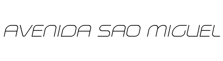 Planetium-X Light Italic Demo  Free Fonts Download