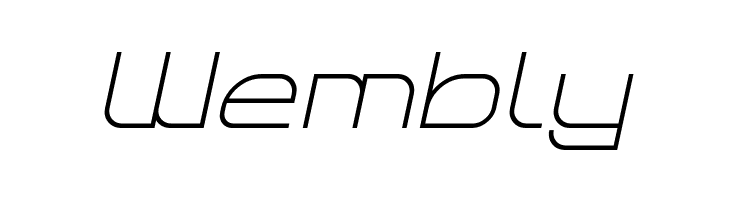 Planetium-X Light Italic Demo  Free Fonts Download