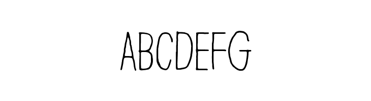 Thin king  Free Fonts Download
