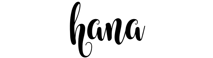 hana Starfish Font