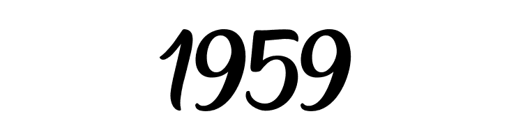 1959 Amarillo Font