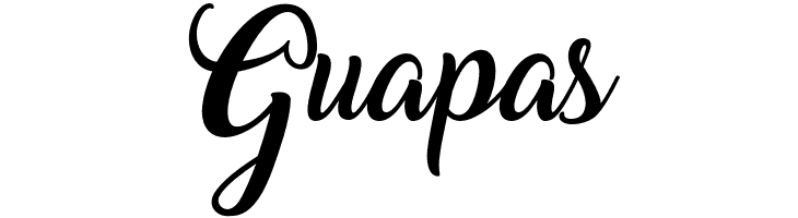 Guapas Amarillo Font