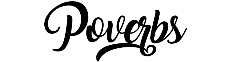 Poverbs Amarillo Font