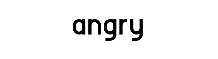 angry Arial Narrow 7 Font
