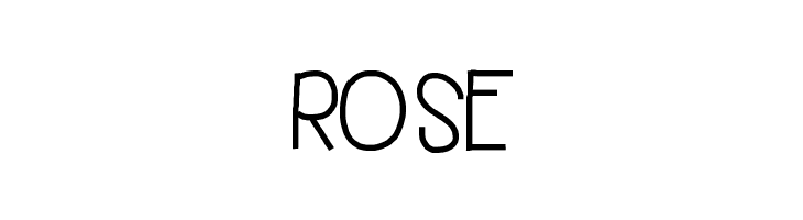 ROSE HelloBestDay Font