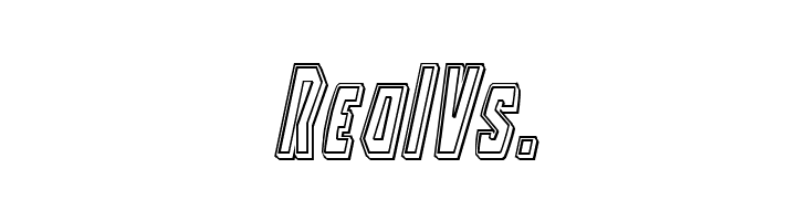 Battleworld Engraved Italic  Free Fonts Download