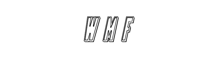 Battleworld Engraved Italic  Free Fonts Download