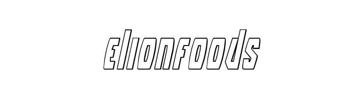 Battleworld Outline Italic  Free Fonts Download