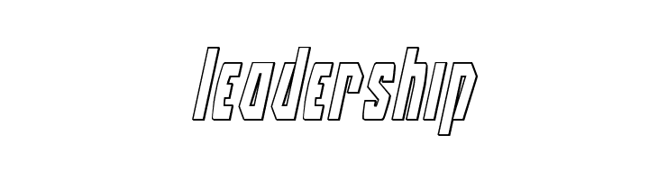 Battleworld Outline Italic  Free Fonts Download