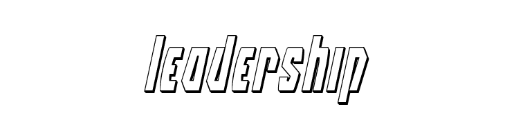 Battleworld 3D Italic  Free Fonts Download