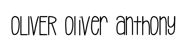 OLIVER%2Boliver%2Banthony HelloCasual Font