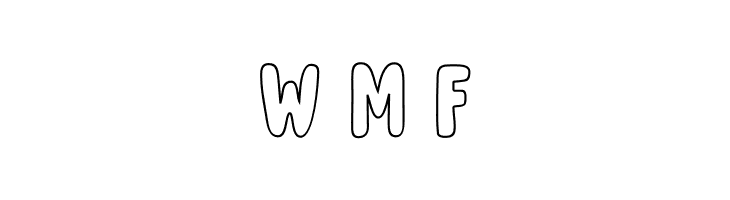 DK Cool Daddy Outline Regular  Free Fonts Download