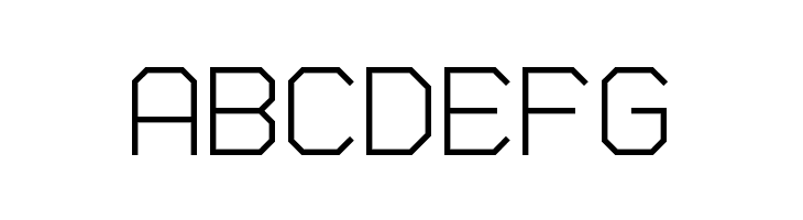 Big Pixel Light Demo  Free Fonts Download