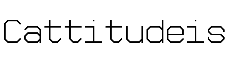 Big Pixel Light Demo  Free Fonts Download