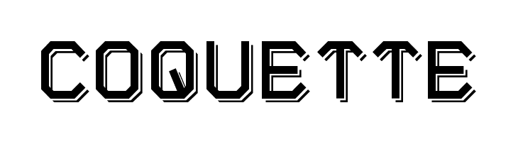 Big Pixel Shadowed Demo  Free Fonts Download