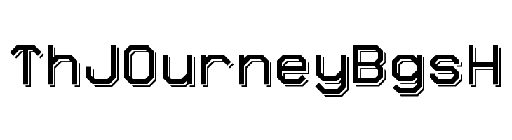 Big Pixel Shadowed Demo  Free Fonts Download