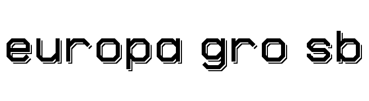 Big Pixel Shadowed Demo  Free Fonts Download