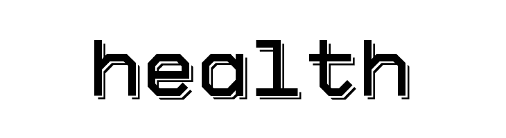 Big Pixel Shadowed Demo  Free Fonts Download