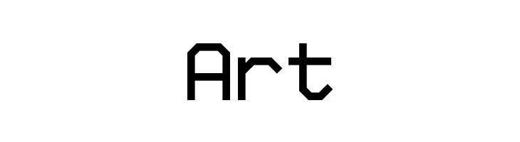 Big Pixel Demo  Free Fonts Download