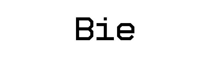 Big Pixel Demo  Free Fonts Download