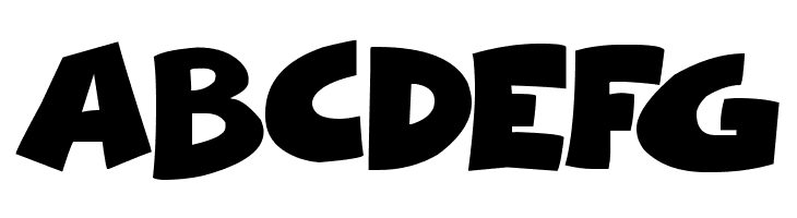 Comical Cartoon  Free Fonts Download