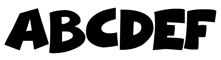 Comical Cartoon  Free Fonts Download