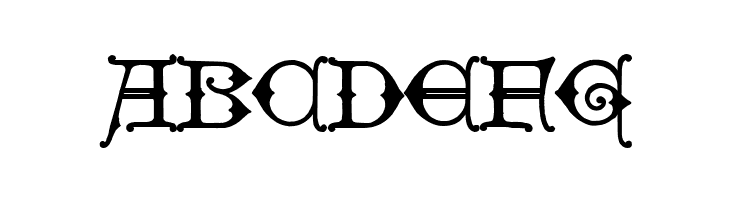 Hollandisch Closed Regular  Free Fonts Download