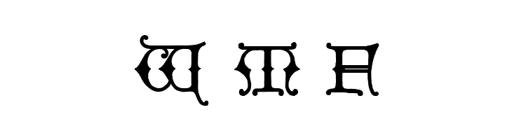 Hollandisch Closed Regular  Free Fonts Download