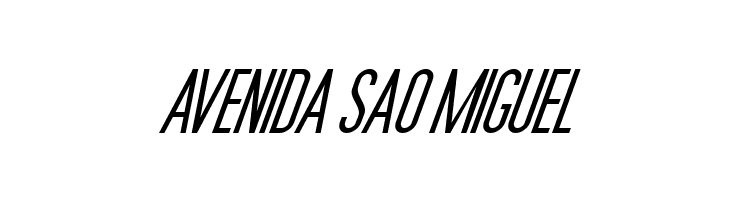 Movie Poster Italic  Free Fonts Download