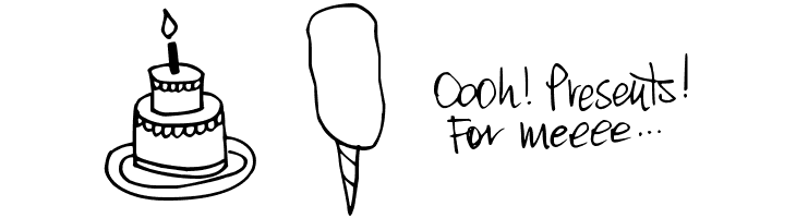 DJB It's My Birthday  Free Fonts Download