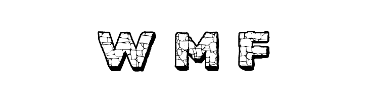 CF The Rock Personal Use Regular  Free Fonts Download