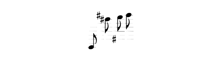 TypeMyMusic Notation  Free Fonts Download