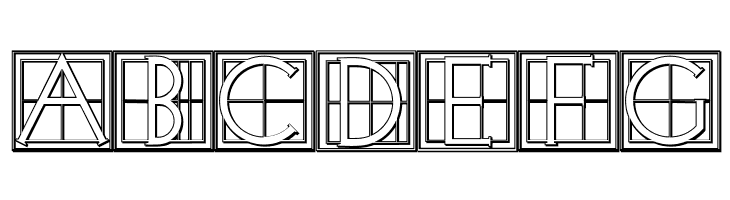 XperimentypoThree-C-Square  Free Fonts Download