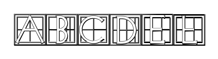 XperimentypoThree-C-Square  Free Fonts Download