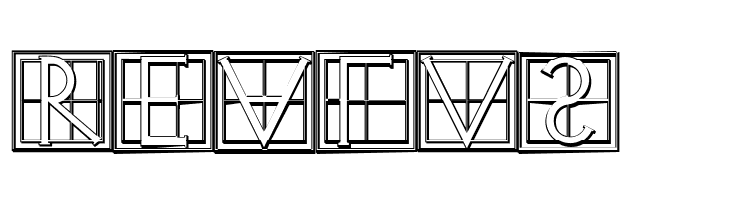 XperimentypoThree-C-Square  Free Fonts Download