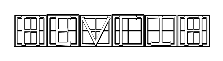 XperimentypoThree-C-Square  Free Fonts Download