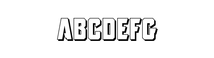 Antilles 3D  Free Fonts Download