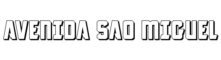 Antilles 3D  Free Fonts Download