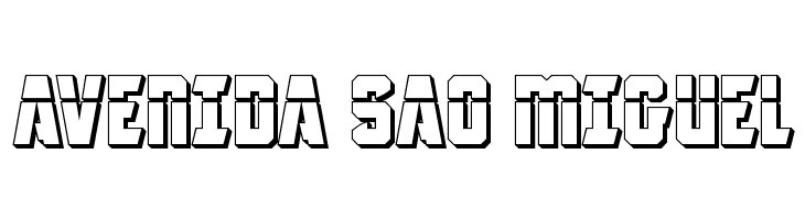 Antilles Laser 3D  Free Fonts Download