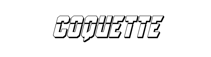 Antilles Laser 3D Italic  Free Fonts Download