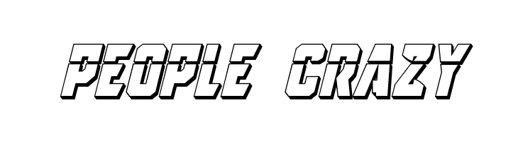 Antilles Laser 3D Italic  Free Fonts Download