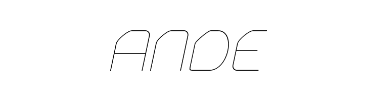 Typo Angular Rounded Thin Demo Italic  Free Fonts Download