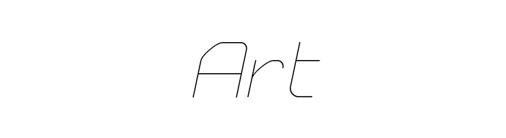 Typo Angular Rounded Thin Demo Italic  Free Fonts Download