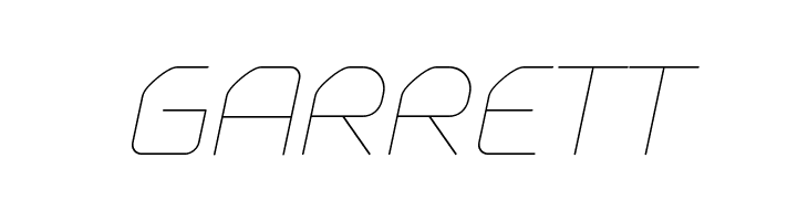 Typo Angular Rounded Thin Demo Italic  Free Fonts Download