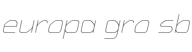 Typo Angular Rounded Thin Demo Italic  Free Fonts Download