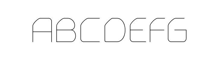 Typo Angular Rounded Thin Demo  Free Fonts Download