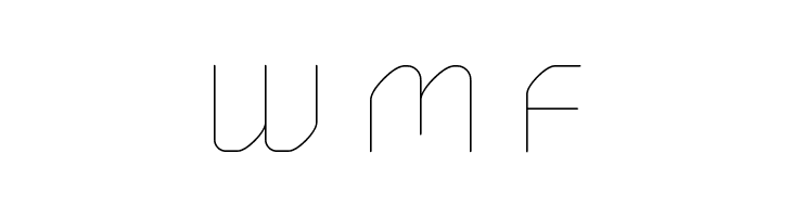 Typo Angular Rounded Thin Demo  Free Fonts Download
